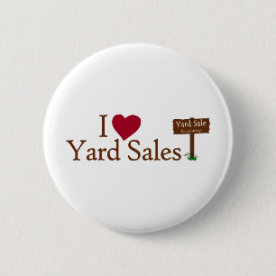 I Liebe-Yard-Verkäufe Button