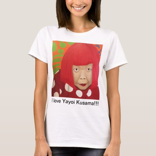 I Liebe Yayoi Kusama!!! T-Shirt (Vorderseite)