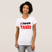 I Liebe Yeats T-Shirt (Vorne ganz)