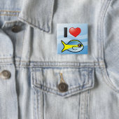 I Liebe Yellowtail Snapper Button (Beispiel)
