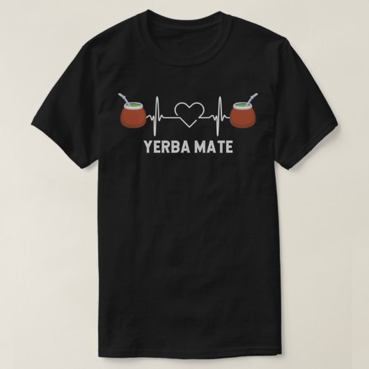 I Liebe Yerba Mate Herbal Tee Heartbeat Style Grap (Design vorne)