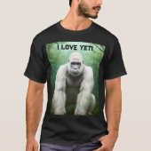 I Liebe Yetti T - Shirt (Vorderseite)