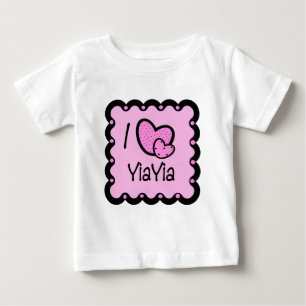 I Liebe YiaYia niedlicher T - Shirt