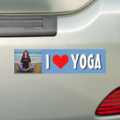 I Liebe Yoga Autoaufkleber (Auf Auto)