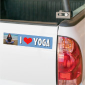 I Liebe Yoga Autoaufkleber (Auf Lkw)
