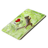 I Liebe Yoga Eichhörnchen Magnet (Linke Seite)