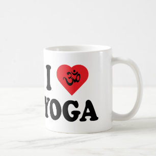 I Liebe-Yoga-Geschenk Kaffeetasse