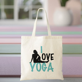 I Liebe Yoga Tragetasche