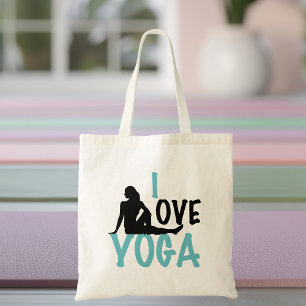I Liebe Yoga Tragetasche