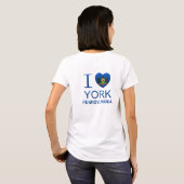 I Liebe York, PA T-Shirt (Schwarz voll)