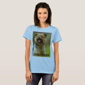 I Liebe Yorkies! T - Shirt (Vorne ganz)