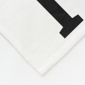 'I Liebe You' 9 FotoCollage Fleecedecke (Ecke)