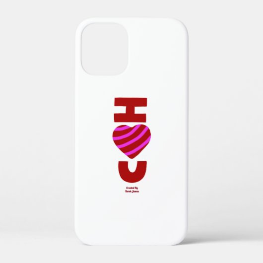 I Liebe You Apple iPhone 12 Mini-Fall Case-Mate iPhone Hülle (Rückseite)