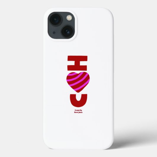 I Liebe You Apple iPhone 13 Fall Case-Mate iPhone Hülle (Rückseite)