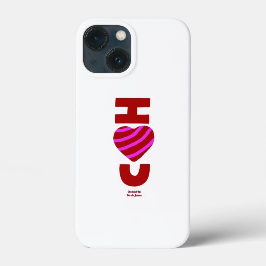 I Liebe You Apple iPhone 13 Mini-Fall Case-Mate iPhone Hülle (Rückseite)