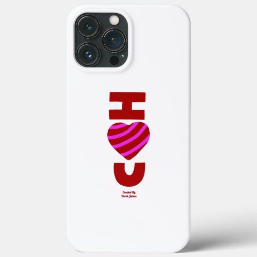 I Liebe You Apple iPhone 13 Pro Max Fall Case-Mate iPhone Hülle (Rückseite)