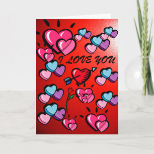 I Liebe You_ Card_by Elenne Karte