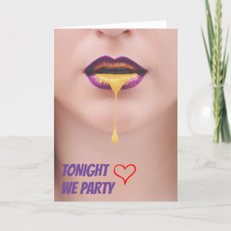 I Liebe You Card for Boyfriend or Girlfriend Karte