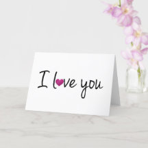 I Liebe You Card