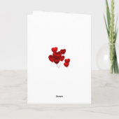 I Liebe You Card Karte (Rückseite)