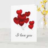 I Liebe You Card Karte (Gelbe Blume)