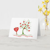 I Liebe You Cards Karte (Gelbe Blume)