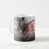 I Liebe You Daddy Single Fotovorlage Tasse (Vorderseite Links)