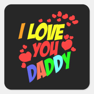 I Liebe You Daddy Sticker