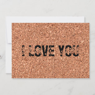 "I LIEBE YOU" EINLADUNG