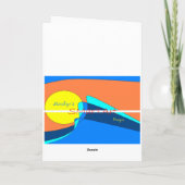 I Liebe You-Fidschi-Blume Karte (Rückseite)