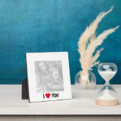 I Liebe You Foto Plaque Fotoplatte (InSitu)