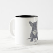 I Liebe YOU - French Bulldog Coffee Tasse (Vorderseite Links)