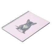 I Liebe YOU - French Bulldog Notizblock (Linke Seite)