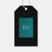 "I Liebe You"-Geschenkmarke Geschenkanhänger (Vorderseite)