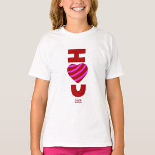 I Liebe You Girls White Basic T Shirt