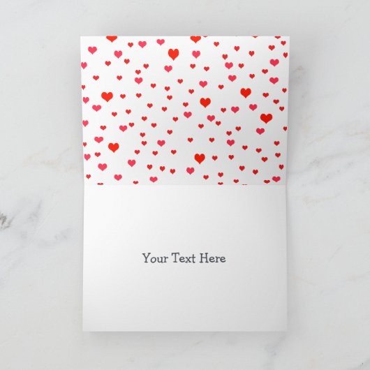 I Liebe You Grumpy Gnome Karte (Innenseite)