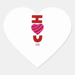 I Liebe You Heart Aufkleber