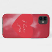 I Liebe You Heart Mobile Case (Rückseite (Horizontal))