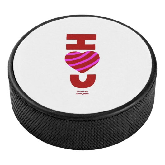 I Liebe You Hockey Puck (3/4)