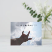 I LIEBE YOU in Sign, *** Es ist so wahr! *** Postkarte (Stehend Vorderseite)