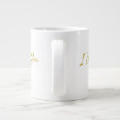 I Liebe You Jumbo 20oz Tasse (Rückseite)