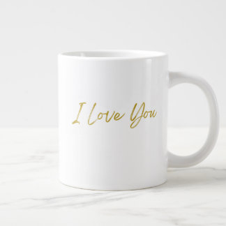 I Liebe You Jumbo 20oz Tasse