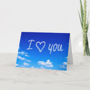"I Liebe You" Karte