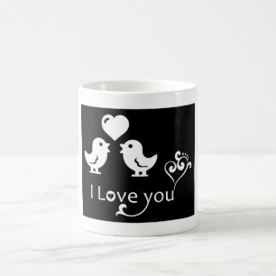 "I LIEBE YOU" - LIEBER KAFFEETASSE