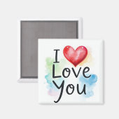 I Liebe You Magnet (Vorderseite/Rückseite)