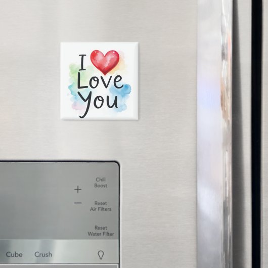 I Liebe You Magnet (In Situ (Kühlschrank))