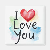 I Liebe You Magnet (Vorne)