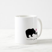 I Liebe You Mama Baby and Mama Bear Tasse (VorderseiteRechts)