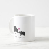 I Liebe You Mama Baby and Mama Bear Tasse (Vorderseite Links)