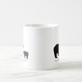 I Liebe You Mama Baby and Mama Bear Tasse (Mittel)